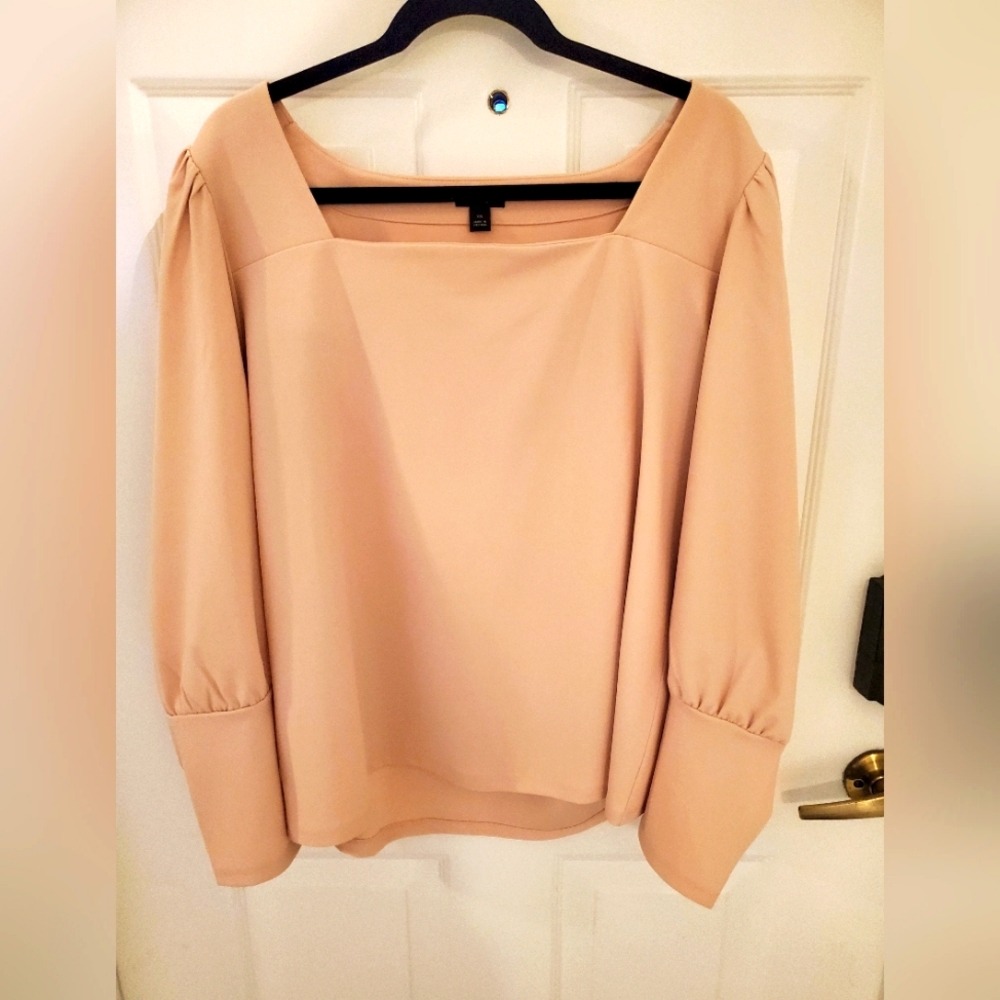 Ann Taylor Square Neck Top